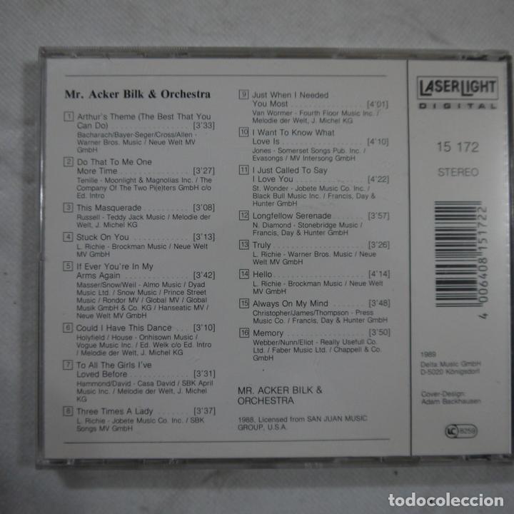 CDs de m&uacute;sica: MR. ACKER BILK & ORCHESTRA - CD 1989 - Foto 3