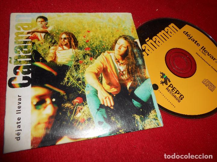 CDs de m&uacute;sica: CA&Ntilde;AMAN DEJATE LLEVAR CD SINGLE PROMO - Foto 1