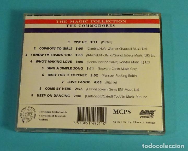 CDs de m&uacute;sica: THE COMMODORES. THE MAGIC COLLECTION - Foto 3