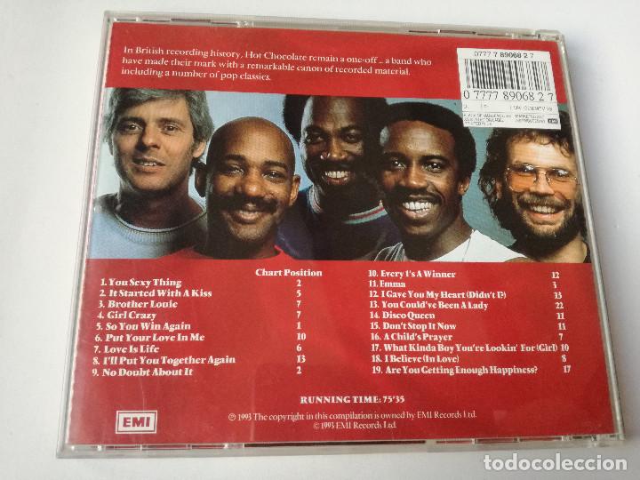 CDs de m&uacute;sica: CD - HOT CHOCOLATE - YHEIR GREATEST HITS - Foto 2