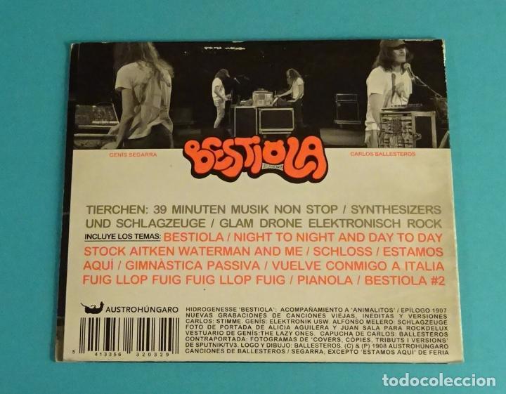 CDs de m&uacute;sica: HIDROGENESSE. BESTIOLA - Foto 4