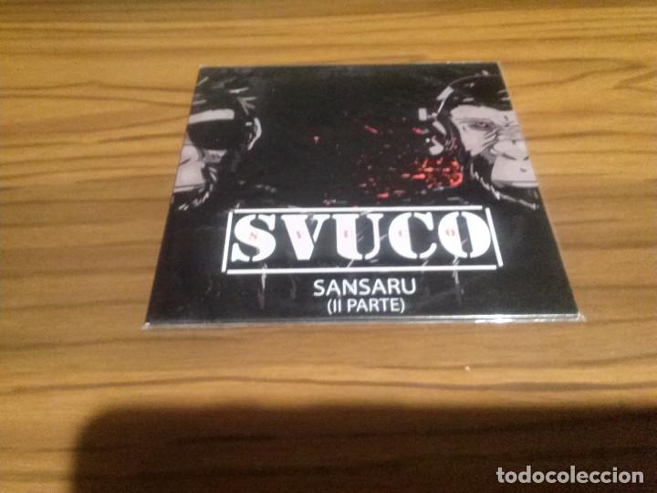 CDs de M&uacute;sica: SVUCO. SANSARU II PARTE. CD CART&Oacute;N CON PL&Aacute;STICO PROMOCIONAL CON 12 TEMAS. PRECINTADO. SIN ABRIR