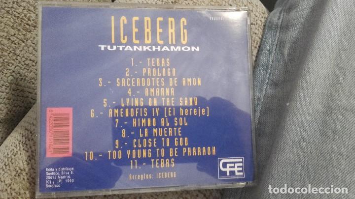 CDs de m&uacute;sica: iceberg , tutankhamon , cd estado imecable - Foto 2