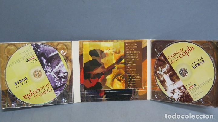 CDs de m&uacute;sica: 2 CDS. CRONICAS DE LA COPLA. IGNACIO ROMAN - Foto 2