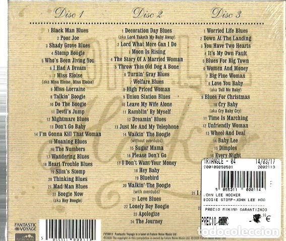 CDs de m&uacute;sica: TRIPLE CD BOX JOHN LEE HOOKER : STOMP BOOGIE - Foto 2