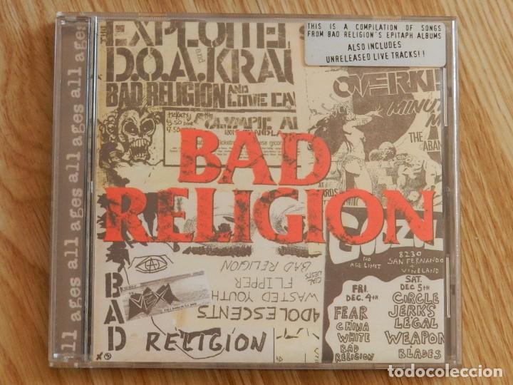 CDs de m&uacute;sica: CD Bad Religion All ages a&ntilde;o 1995 - Foto 1