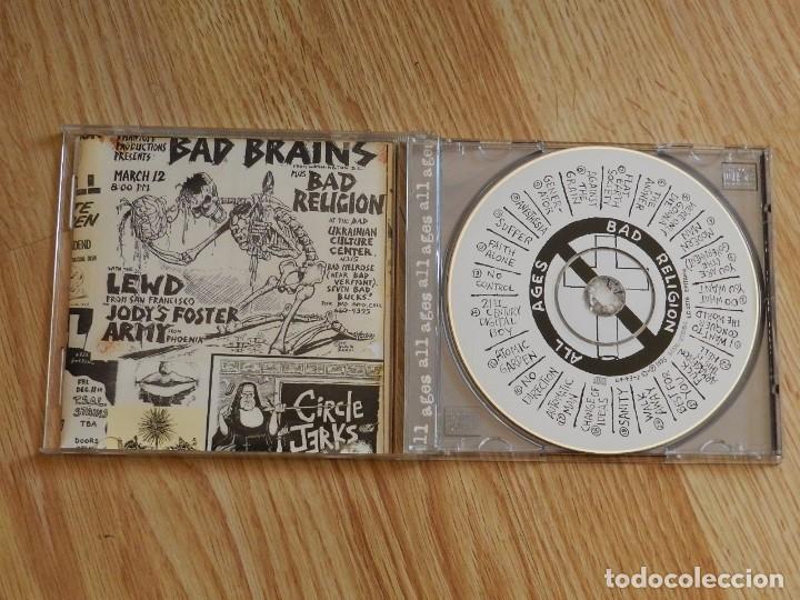 CDs de m&uacute;sica: CD Bad Religion All ages a&ntilde;o 1995 - Foto 3