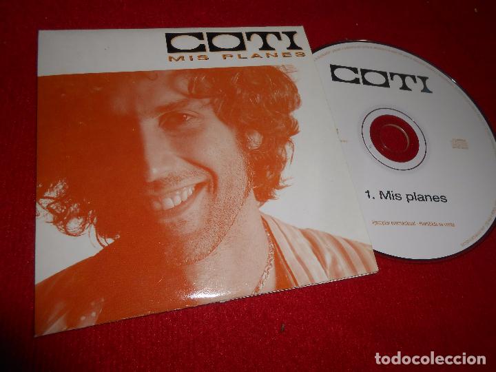 CDs de m&uacute;sica: COTI MIS PLANES CD SINGLE 2002 PROMO EU - Foto 1