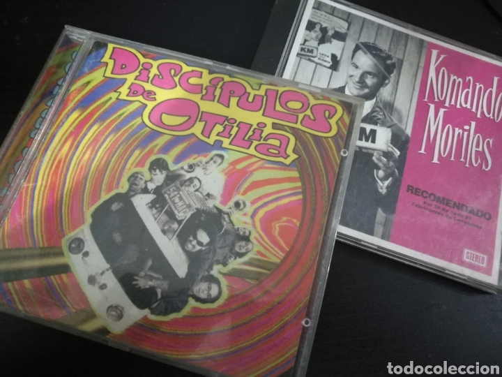 LOTE 2CDS KOMANDO MORILES 96Y DISCÍPULOS DE OTILIA 97 .TRALLA RECORDS . (Música - CD's Reggae)