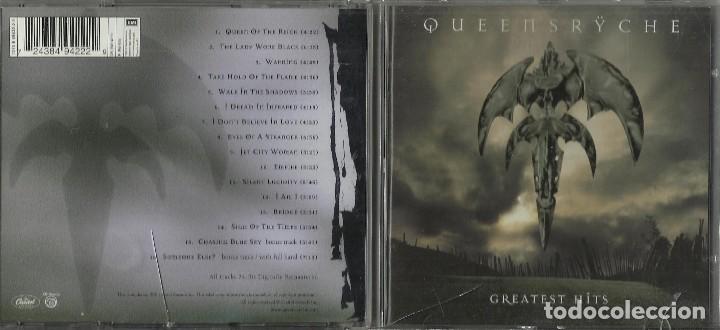 CDs de m&uacute;sica: queensryche cd greatest hits 2000 - Foto 1