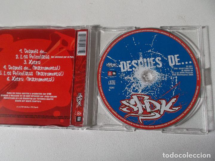 CDs de m&uacute;sica: SFDK DESPUES DE HIP HOP 2004, cd single - Foto 3