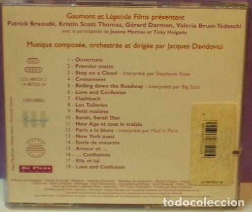 CDs de m&uacute;sica: Amour & Confusions (Patrick Braoud&eacute;) - Jacques Davidovici - CD BSO - Foto 2