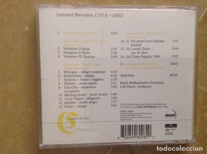 CDs de m&uacute;sica: LEONARD BERNSTEIN (ROYAL PHILHARMONIC ORCHESTRA) - Foto 2