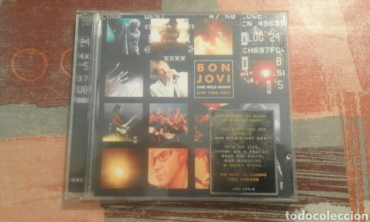 CDs de m&uacute;sica: One wild night - Bon Jovi - CD - Foto 1