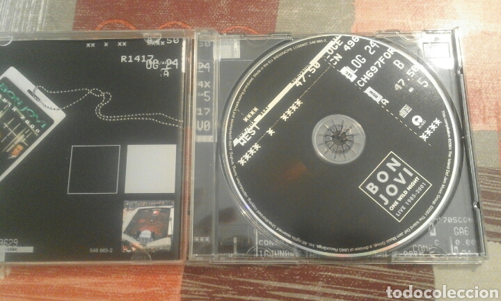 CDs de m&uacute;sica: One wild night - Bon Jovi - CD - Foto 3