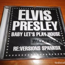 CDs de Música: ELVIS PRESLEY BABY LET´S PLAY HOUSE REMIXES SPANKOX MAXI SINGLE EP PRECINTADO 4 TEMAS + VIDEO RARO