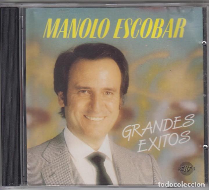 CDs de m&uacute;sica: Manolo Escobar cd Grandes &eacute;xitos 1988 Divucsa - Foto 1