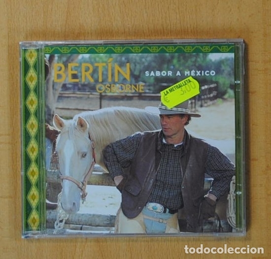CDs de m&uacute;sica: BERTIN OSBORNE - SABOR A MEXICO - CD - Foto 1
