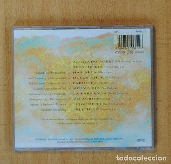 CDs de m&uacute;sica: GLORIA ESTEFAN - ABRIENDO PUERTAS - CD - Foto 2