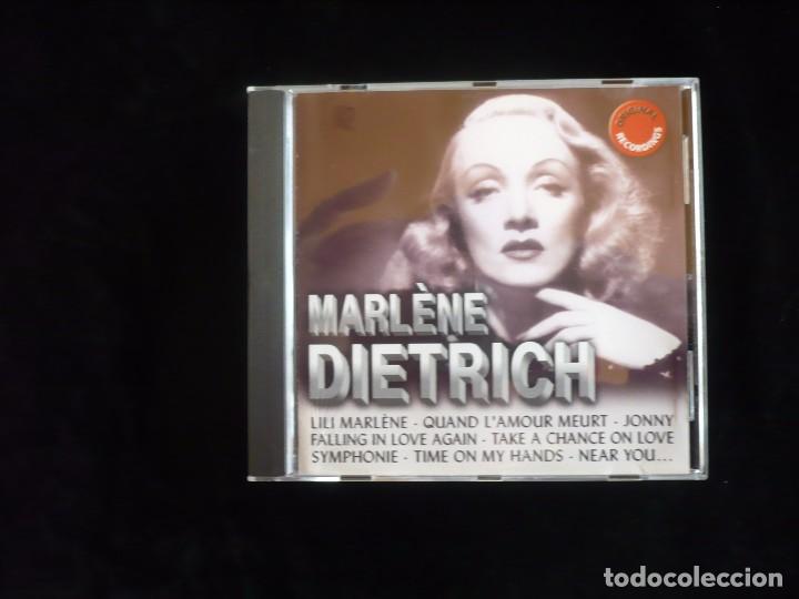 CDs de M&uacute;sica: marlena dietrich  - cd como nuevo