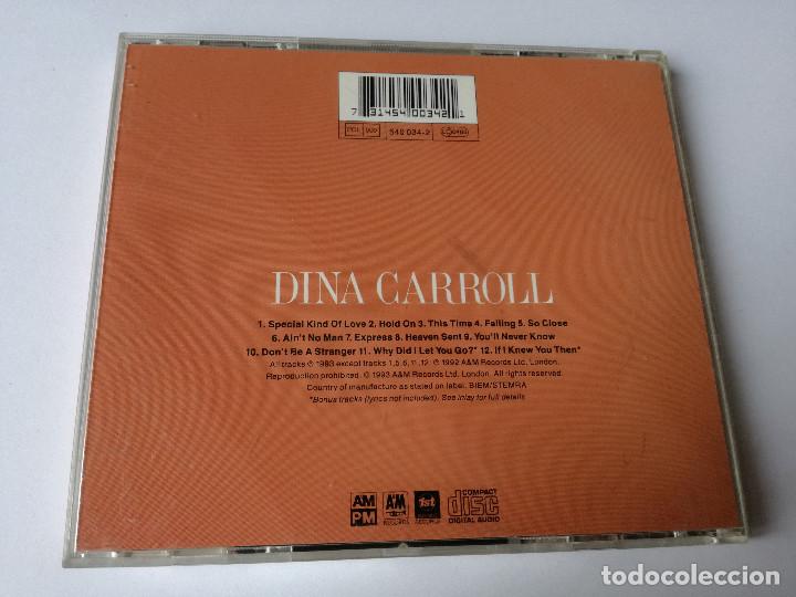 CDs de m&uacute;sica: CD - DINA CARROLL - SO CLOSE - Foto 2