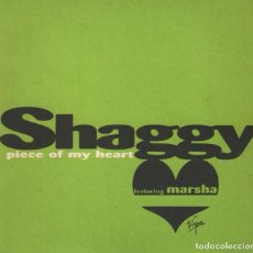 CDs de Música: SHAGGY / PIECE OF MY HEART - VERSIÓN - CD SINGLE PROMO DE 1997 ,RF-192,, MADE IN U.K. Lote 104845451