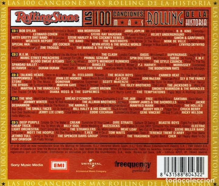 CDs de m&uacute;sica: ROLLING STONE 100% ( 5 CD) - Foto 2