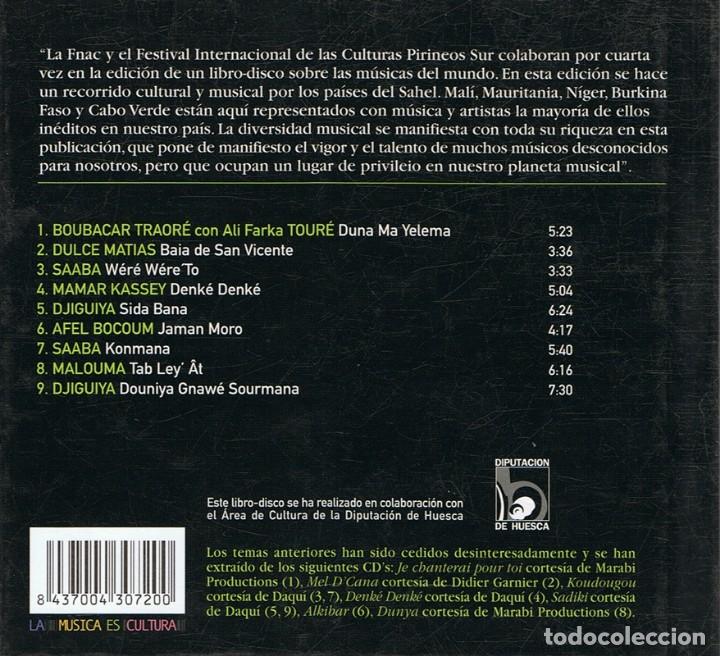 CDs de m&uacute;sica: LAS M&Uacute;SICAS DEL SAHEL ( CD + LIBRO) - Foto 2
