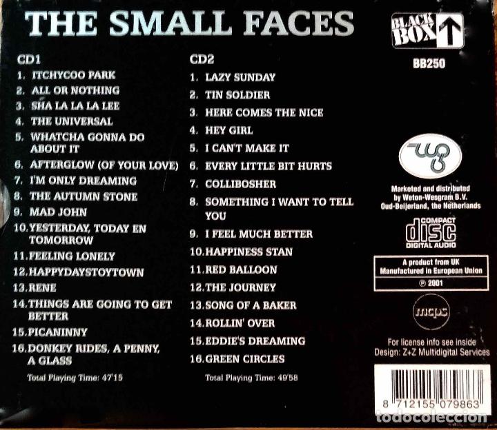 CDs de m&uacute;sica: THE SMALL FACES. ALL OR NOTHING. DOBLE CD, 2 DISCOS - Foto 2