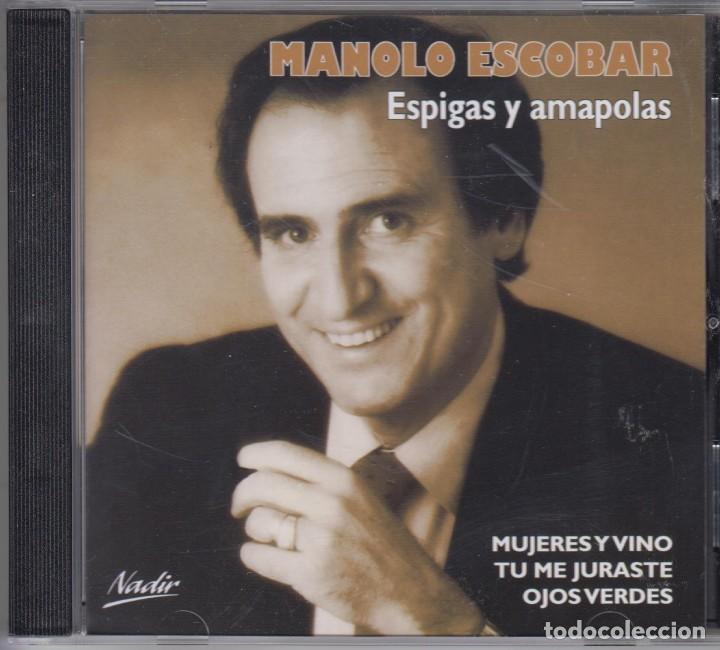 CDs de m&uacute;sica: Manolo Escobar cd Espigas y amapolas 2007 - Foto 1