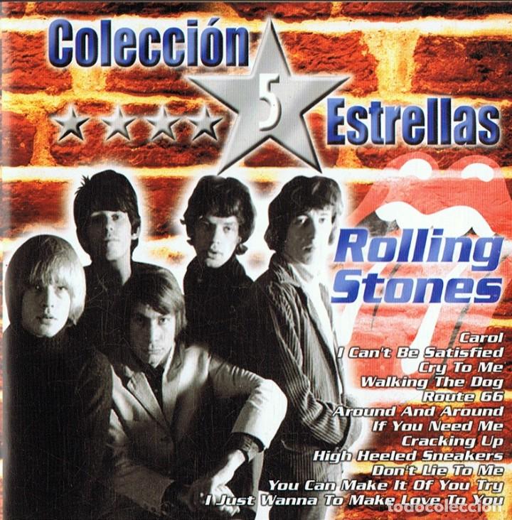 CDs de m&uacute;sica: CD ROLLING STONES COLECCI&Oacute;N 5 ESTRELLAS - Foto 1