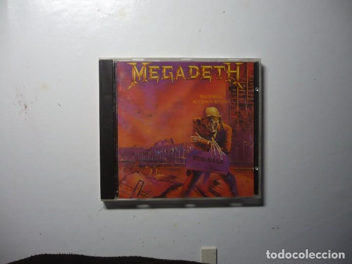 CDs de m&uacute;sica: MEGADETH - PEACE SELLS (1986) CD. - Foto 1