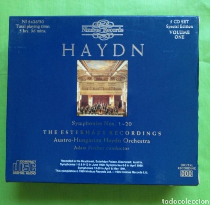 CDs de m&uacute;sica: Haydn 5 cd Special Edition Vol. I - Foto 2