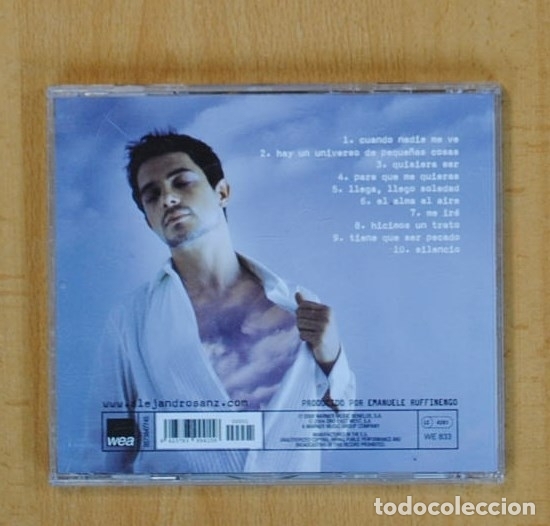 CDs de m&uacute;sica: ALEJANDRO SANZ - EL ALMA AL AIRE - CD - Foto 2