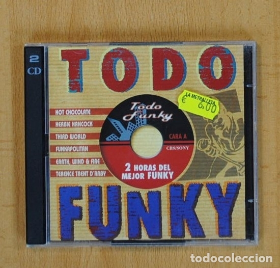 CDs de m&uacute;sica: VARIOS - TODO FUNKY - 2 CD - Foto 1