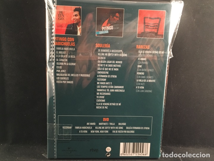 CDs de m&uacute;sica: Pitingo - todo Pitingo - 3 cd + dvd - Foto 2