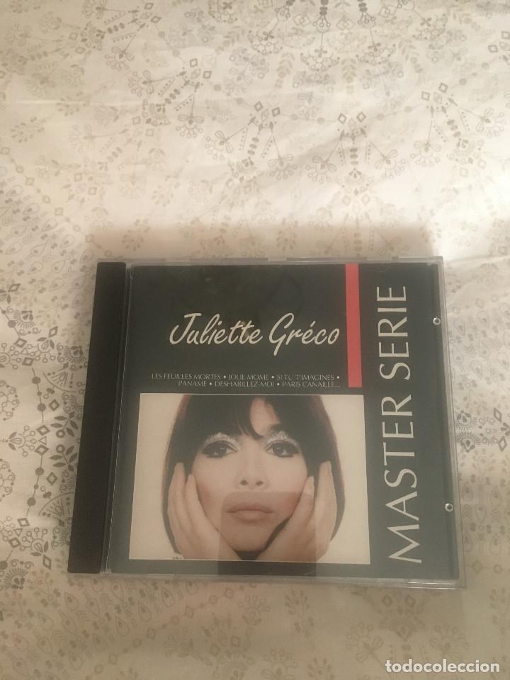 CDs de m&uacute;sica: JULIETTE GRECO - MASTER SERIE - CD - Foto 1