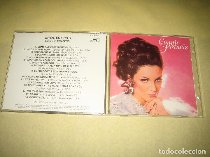 CDs de m&uacute;sica: CONNIE FRANCIS  - CD - Foto 1