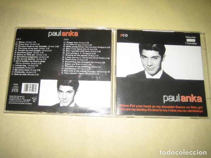 CDs de m&uacute;sica: PAUL ANKA - CD DOBLE - Foto 1