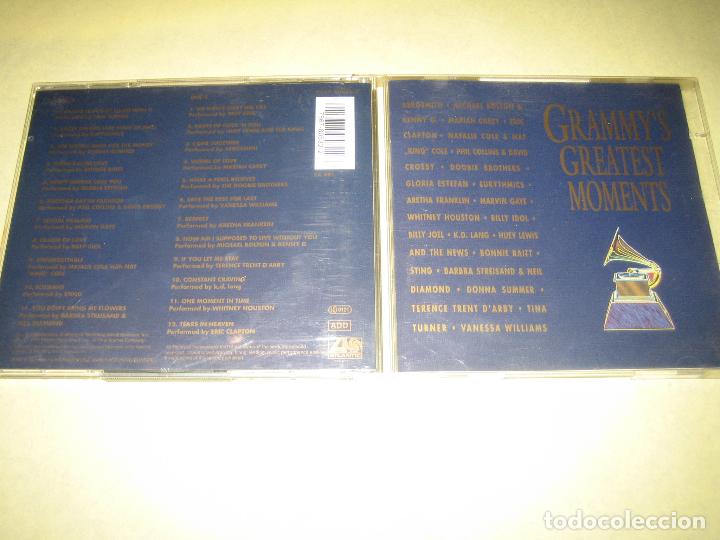 CDs de m&uacute;sica: GRAMMY&acute;S GREATEST MOMENTS  - CD DOBLE - Foto 1