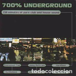 CDs de m&uacute;sica: Various - 700% Underground (2xCD, Comp)  Label:Quadrophon Cat#: 879301-2 - Foto 1