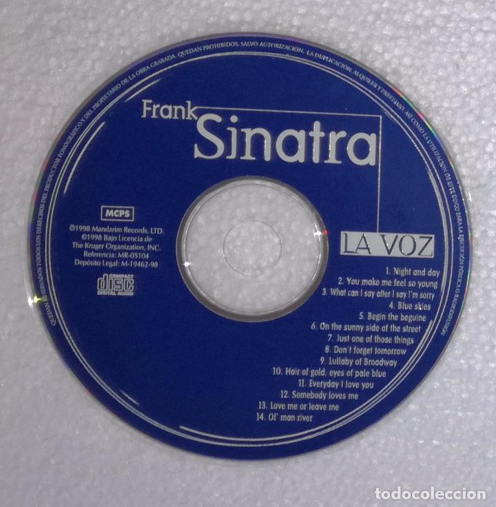CDs de m&uacute;sica: CD Frank Sinatra. La voz (sin caja) - Foto 1