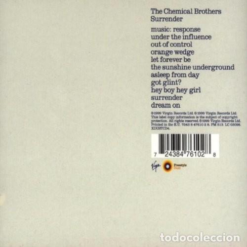 CDs de m&uacute;sica: The Chemical Brothers - Surrender - CD - Foto 2