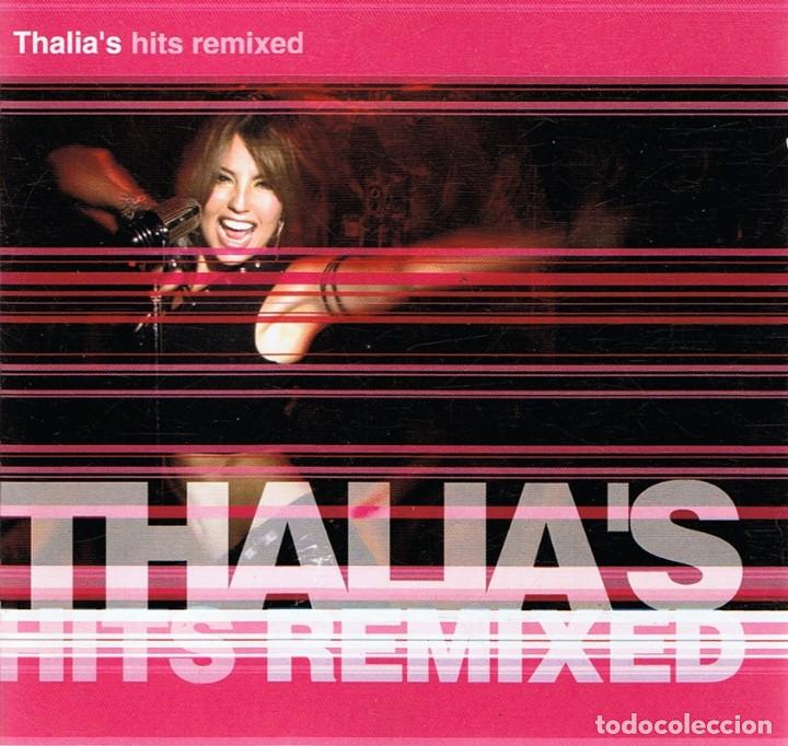 CDs de m&uacute;sica: CD THALIA&acute;S HITS REMIXED - Foto 1
