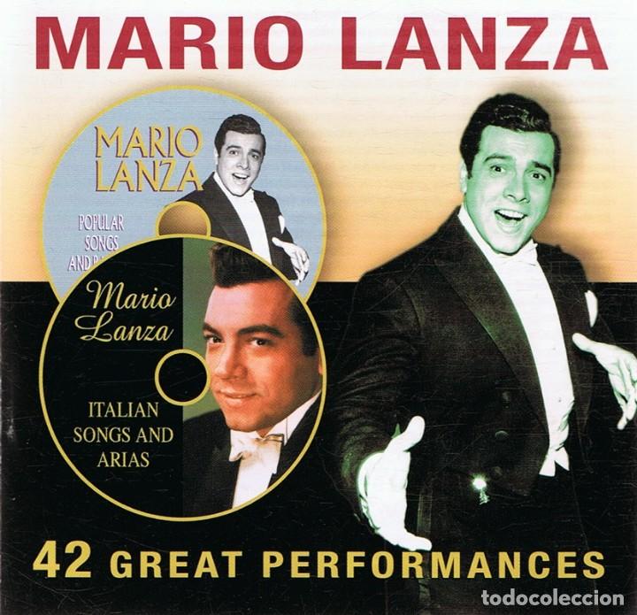 CDs de m&uacute;sica: MARIO LANZA 42 GREAT PERFORMANCES  ( 2 CD) - Foto 1