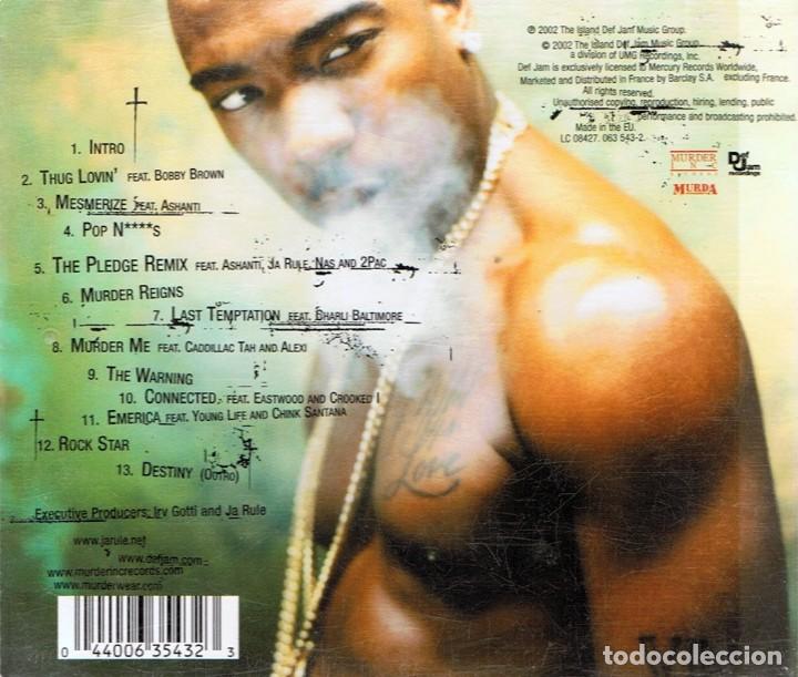 CDs de m&uacute;sica: CD JA RULE &uml;THE LAST TEMPTATION&uml; - Foto 3