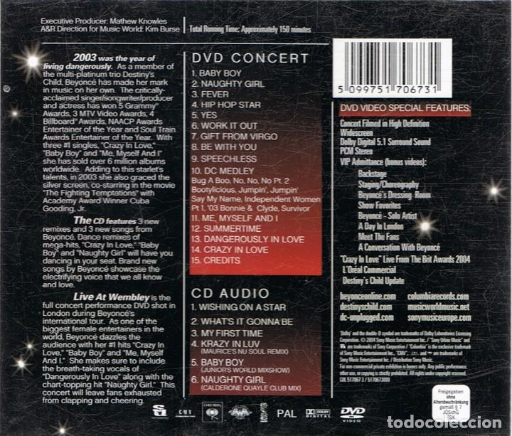 CDs de m&uacute;sica: BEYONC&Eacute; &uml;LIVE AT WEMBLEY&uml; ( CD + DVD) - Foto 2