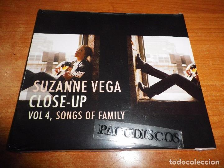 Music CDs: SUZANNE VEGA Close-up VOL 4 SONGS OF FAMILY CD ALBUM PROMO DIGIPACK PRECINTADO 2012 14 TEMAS