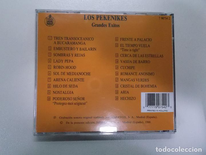 CDs de m&uacute;sica: LOS PEKENIKES GRANDES EXITOS 1988 - Foto 2