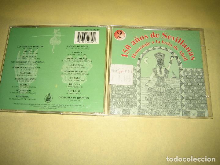 Musik-CDs: 150 A&Ntilde;OS DE SEVILLANAS